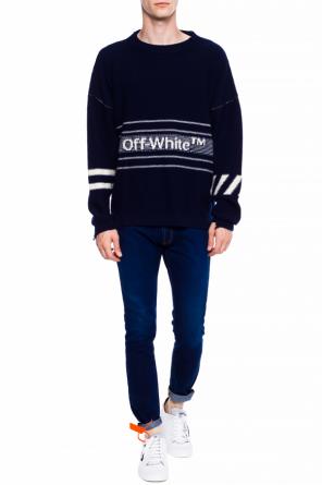 Logo-embroidered sweater, zdjęcie 2 Logo-embroidered sweater od Off White